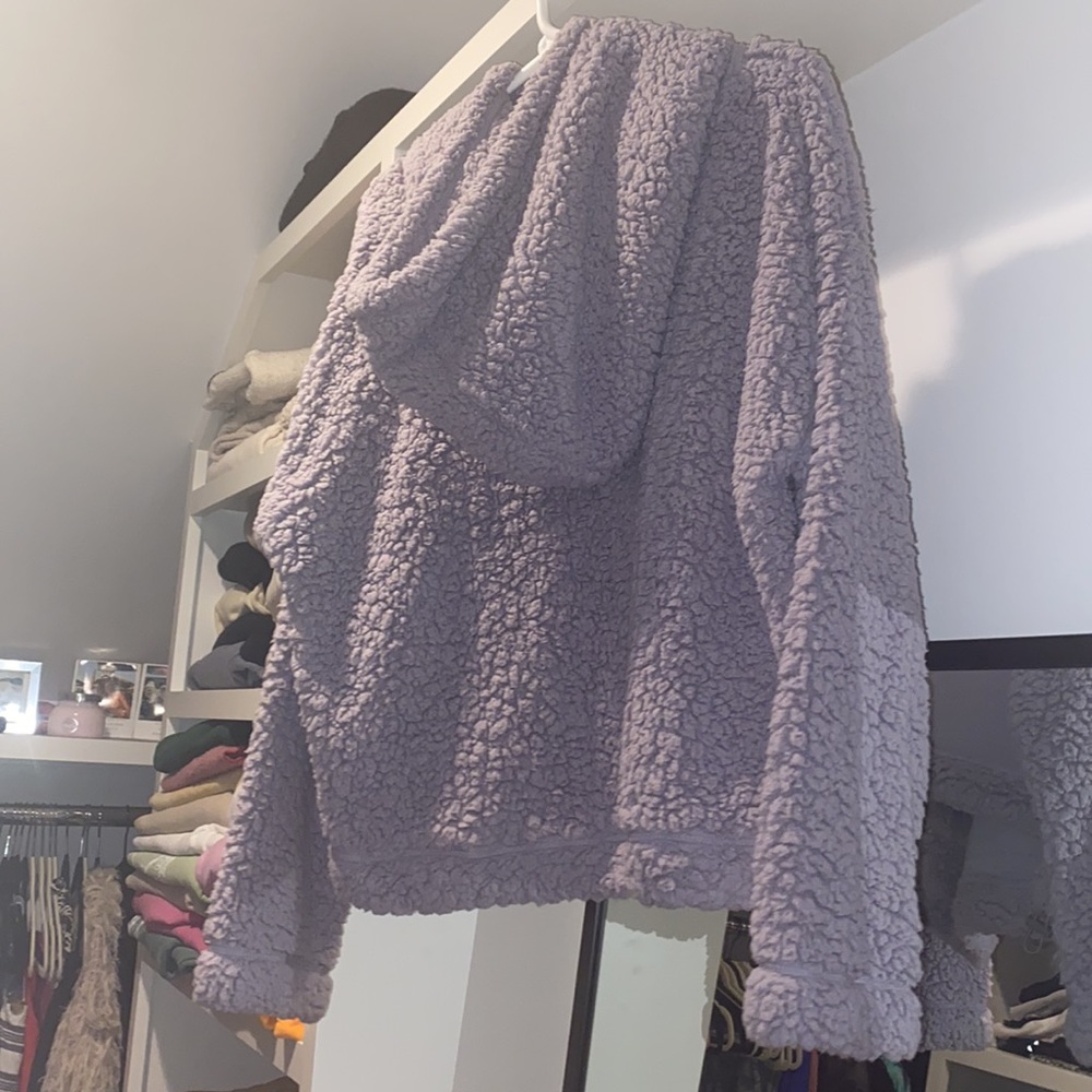 Zella Teddy Hoodie SweatShirt - Picture 5 of 8